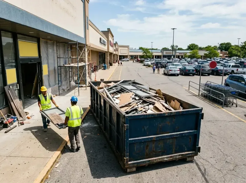 retail-store-renovation-debris-003 — frequently asked questions, Roll-off Dumpster Rentals in Wind Lake, WI